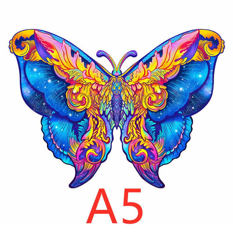 Animal Shaped Wooden Puzzle Play Toy for Kids 14 years above - Velora