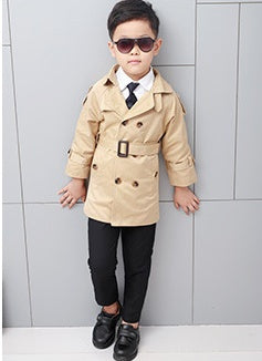 Boys' Windbreaker Casual Children's Mid-Length Coat Children's Clothing