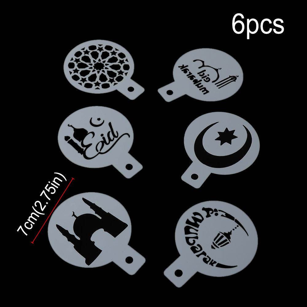 Eid Mubarak Festival Ramadan Cake Decoration Spray Flower Mould - Velora