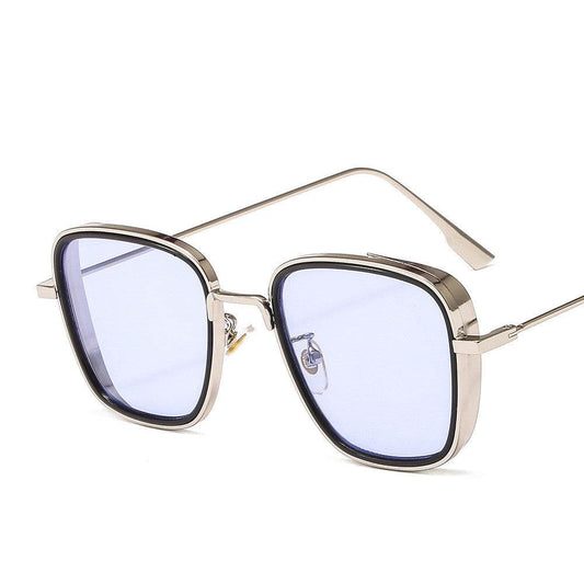 India Explosive Kabir Singh Kabirsingh Same Paragraph Square Punk Sunglasses Metal Sunglasses 2508 - Velora