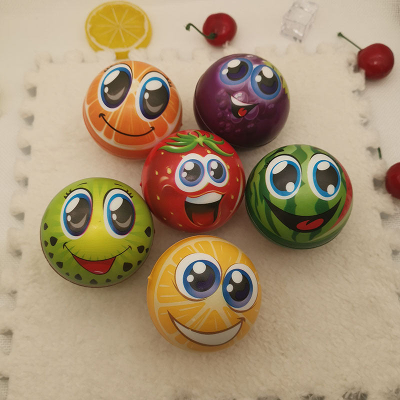 Children's Toy Foam Sponge Ball Solid Bouncy Ball Velora