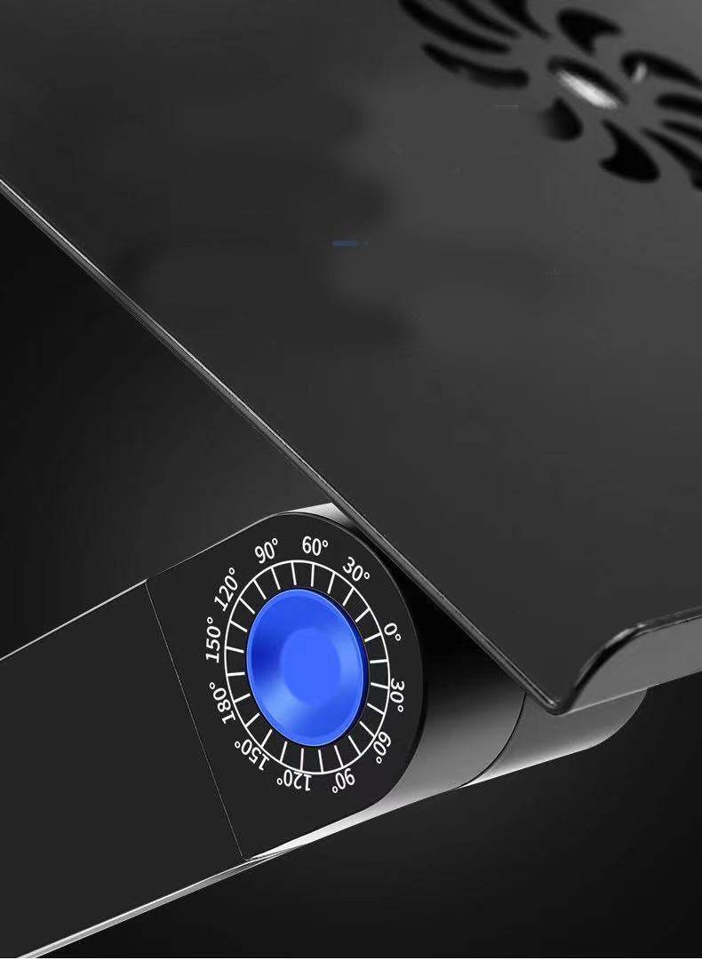 Folding Computer Desk Notebook Computer Stable With Double Fan - Velora