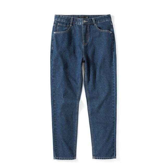 Denim Jeans pant Men New Loose Cotton Jeans Man Autumn casual - Velora