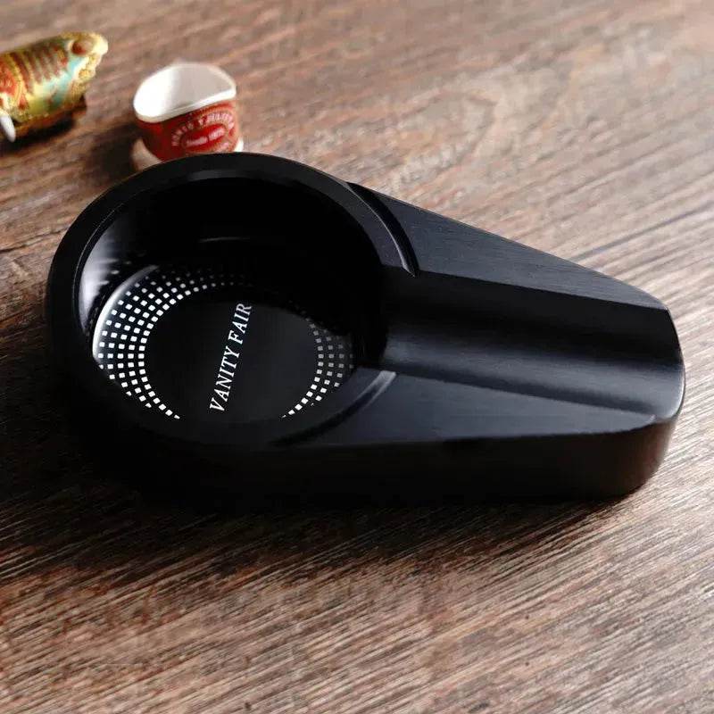 Single Slot Metal Ashtray - Velora