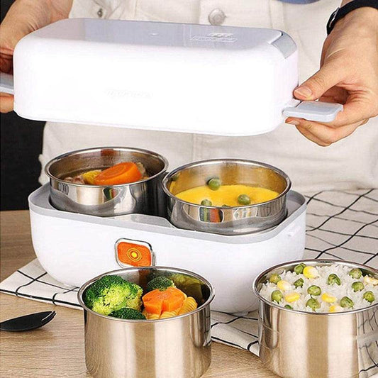 Portable Electric Lunch Box Self Heating Food warmer - Velora