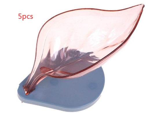 Soap Holder Sink Sponge Drain Box Creative Suction Cup Soap Dish - Velora