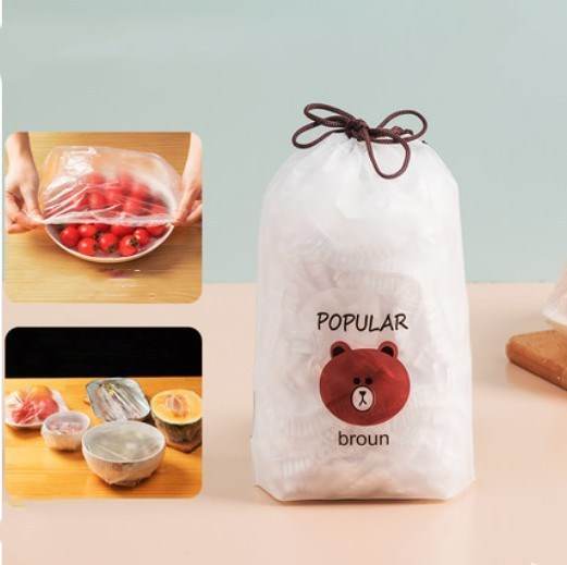 Transparent Food Grade Disposable and Reusable Fresh food Wrap - Velora