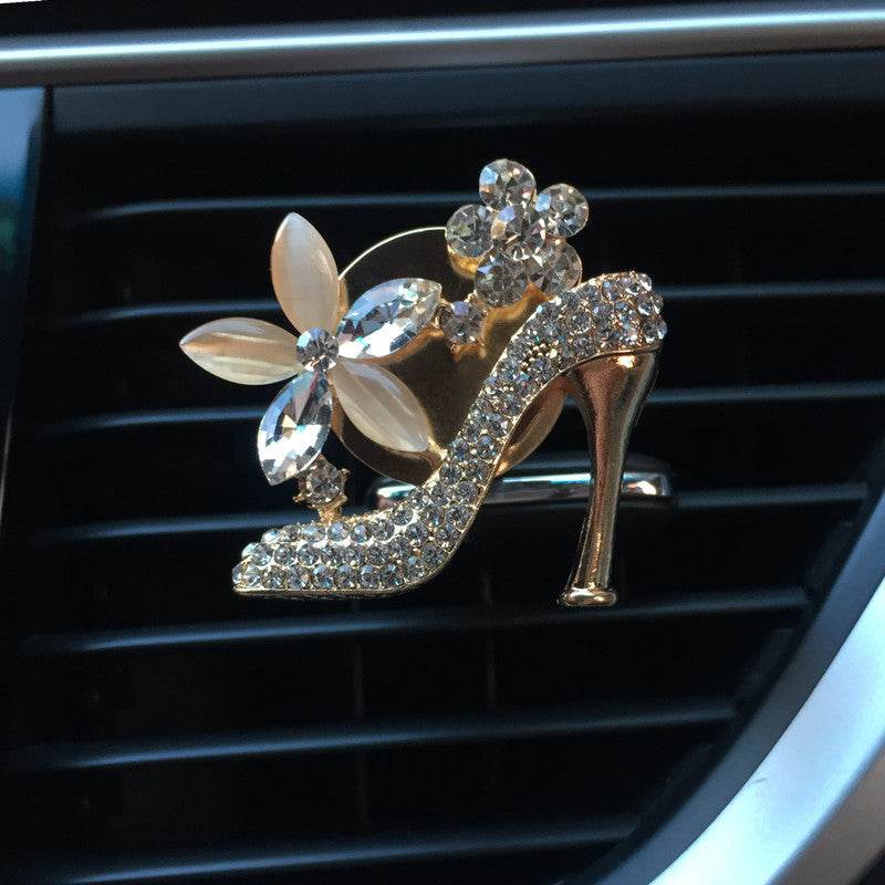 Creative Car Perfume High Heels Car Air Outlet Perfume Clip Car Air Freshener - Velora