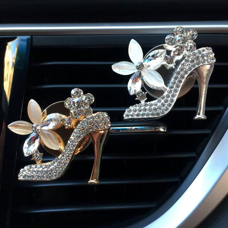 Creative Car Perfume High Heels Car Air Outlet Perfume Clip Car Air Freshener - Velora