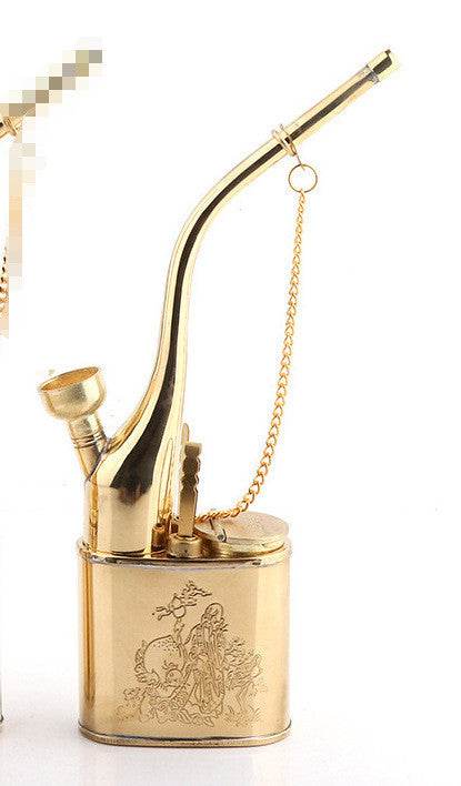 Environmental Protection Blister Card Installed Copper Hookah - Velora