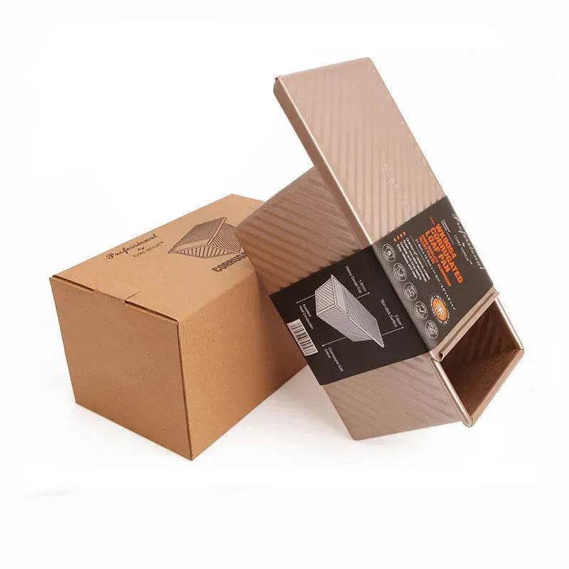 Non-sticky Aluminum Bread Molds with lid - Velora