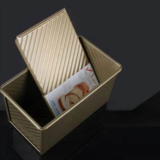 Non-sticky Aluminum Bread Molds with lid - Velora