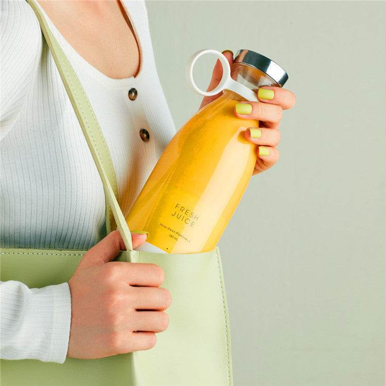 350ML Electric Smoothie Juicer Blender Mixer USB Rechargeable Household Portable Blender Maker Cup - Velora