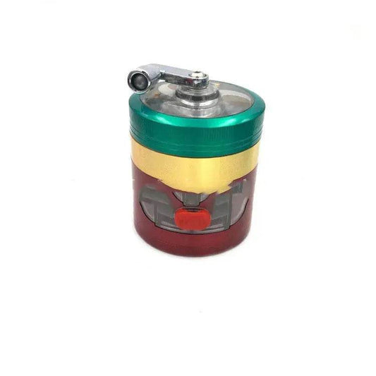 4 layer Hand Crank Cigar Grinder Cigarette shredder - Velora