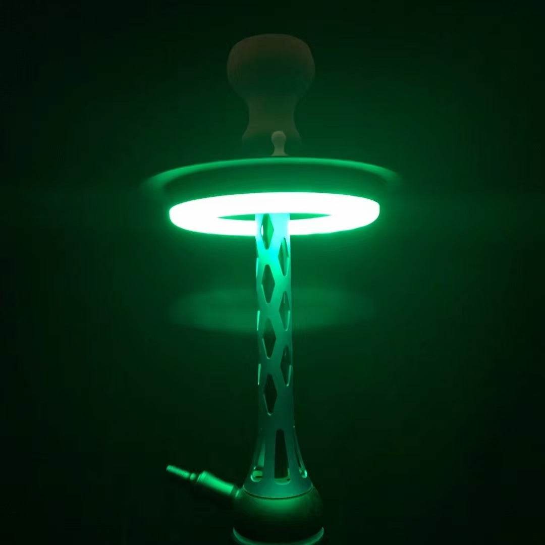 Bar Scene Remote Control Decorative Hookah Colorful Lights - Velora