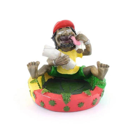 Creative Cartoon Smoking Ashtray Home Decoration - Velora