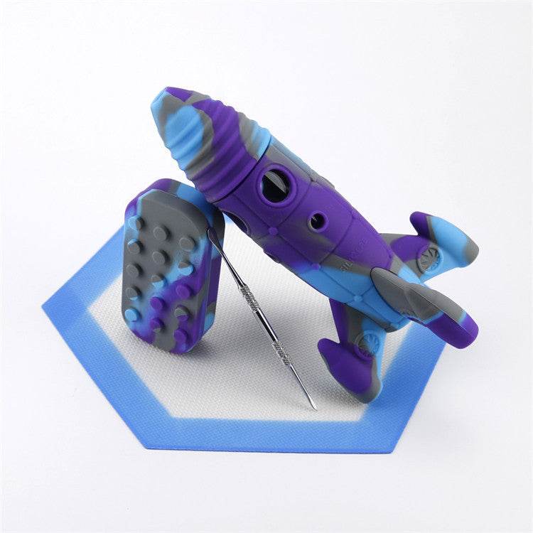 Pipe Silicone Hookah Glass Pipe - Velora