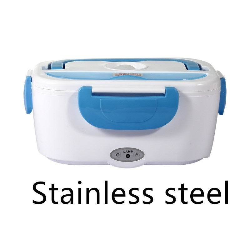Electric Heated Lunch Box – Stainless Steel Food Warmer - Velora