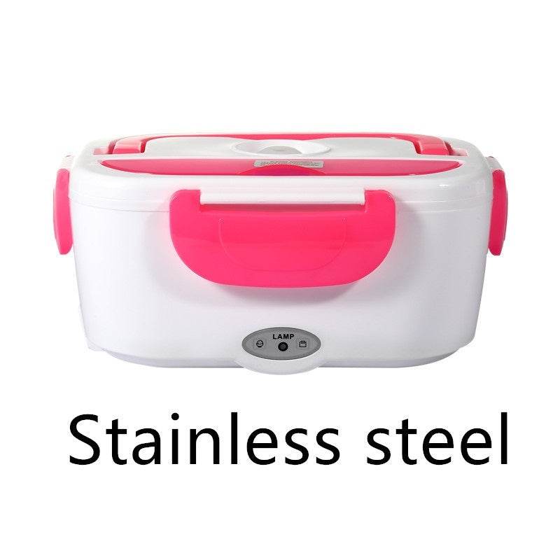 Electric Heated Lunch Box – Stainless Steel Food Warmer - Velora