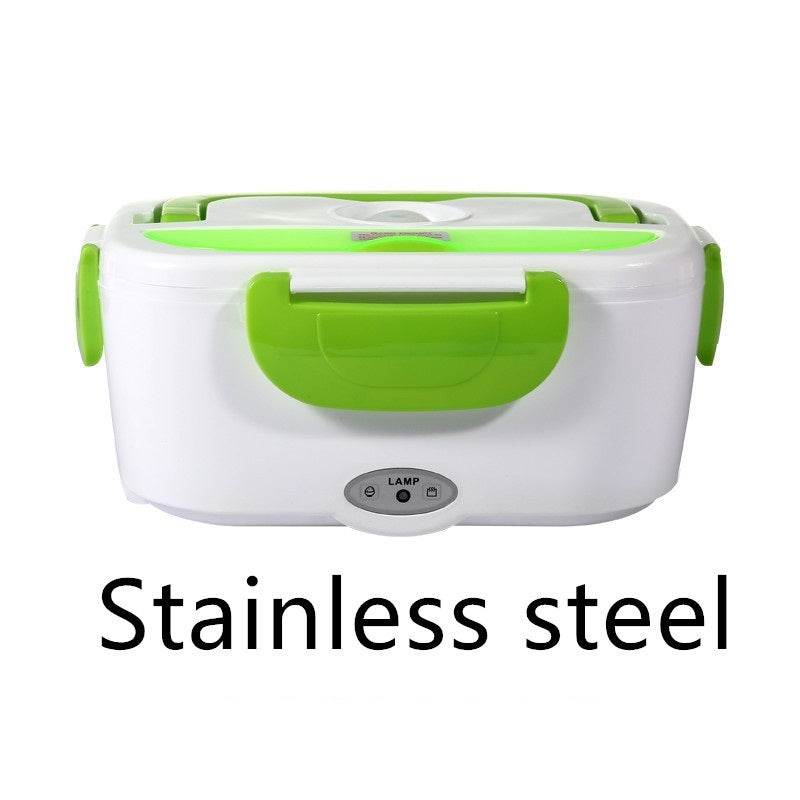 Electric Heated Lunch Box – Stainless Steel Food Warmer - Velora