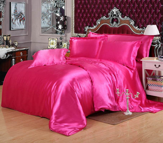 White Black Bedding Sets King Double Size PLA Cool Fiber Summer Used Single Bed Sheet Luxury Bedding Kit Duvet Cover Set - Velora