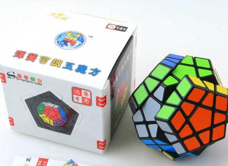 3rd Order Stickerless Dodecahedron Speed Cubes Brain Teaser Twist Puzzle Toy - Velora