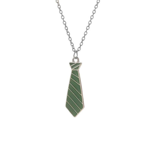 Tie Pendant Necklace Tie Keychain - Velora