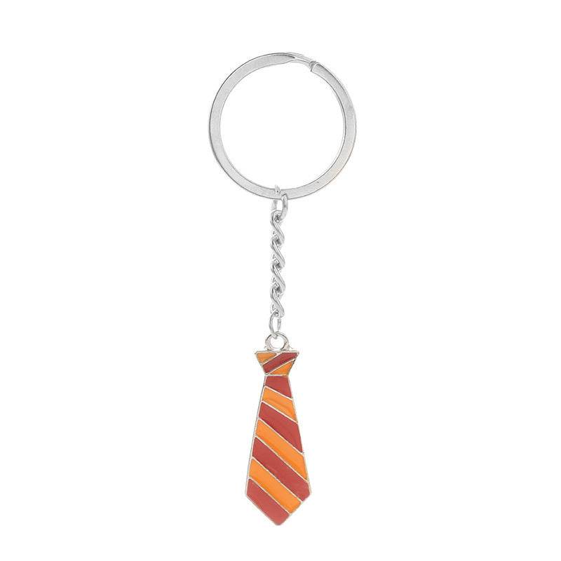 Tie Pendant Necklace Tie Keychain - Velora