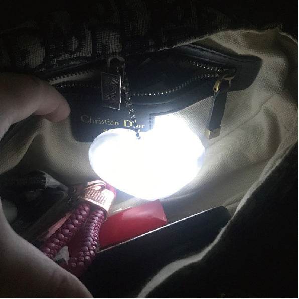 LED Automatic Sensor Purse Light Touch Activated Handbag Lamp Night Light Gifts For Women Backpack Light - Velora