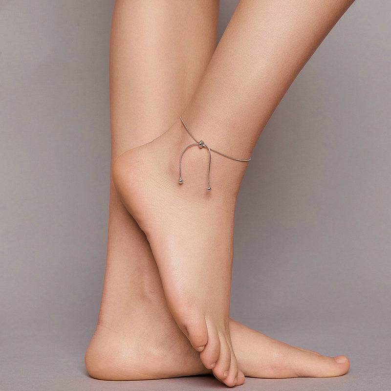 Fashion Temperament Girls Foot Ornaments Generous All-match Jewelry Anklets - Velora