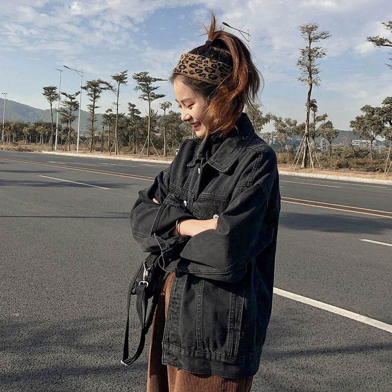 Casual Unisex Oversized loose Washed Denim Jacket - Velora