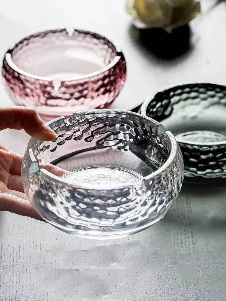 Luxury Crystal Glass Office Cigar Ashtray - Velora