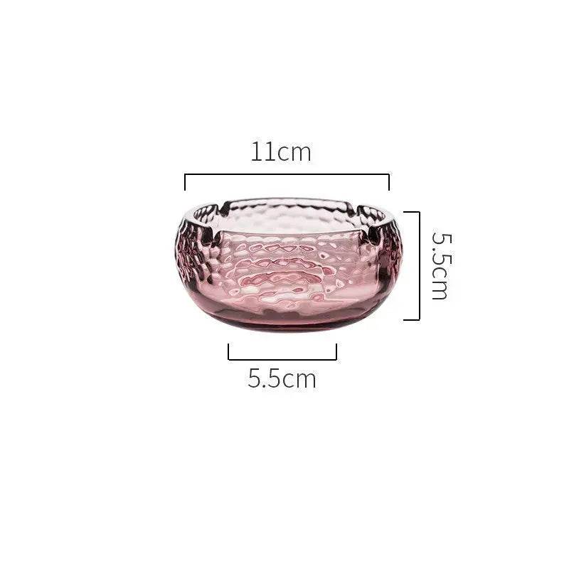 Luxury Crystal Glass Office Cigar Ashtray - Velora