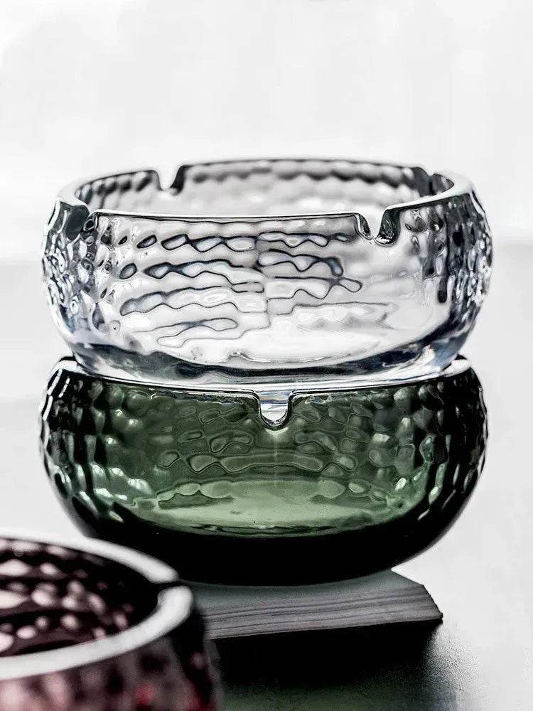 Luxury Crystal Glass Office Cigar Ashtray - Velora