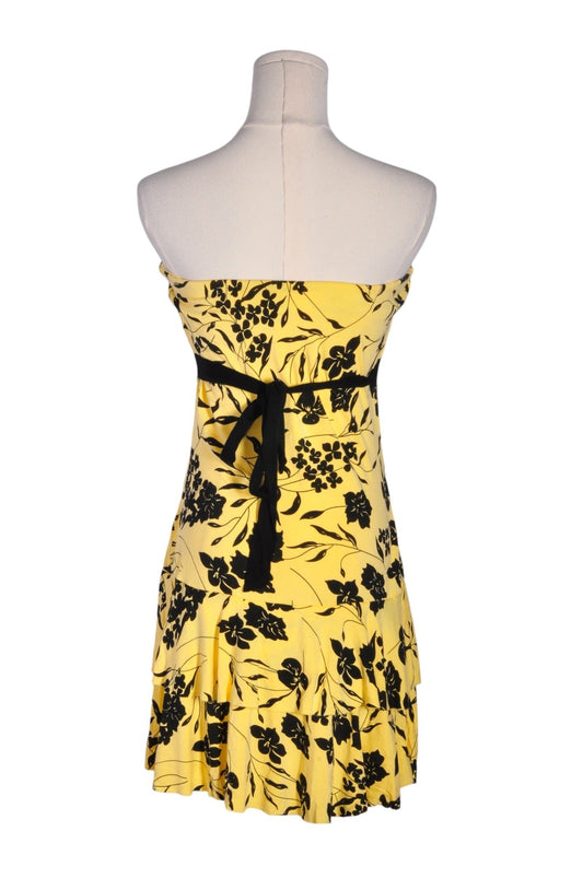 PLASTIC Women A-Line Dresses Regular fit in Yellow - L - Velora