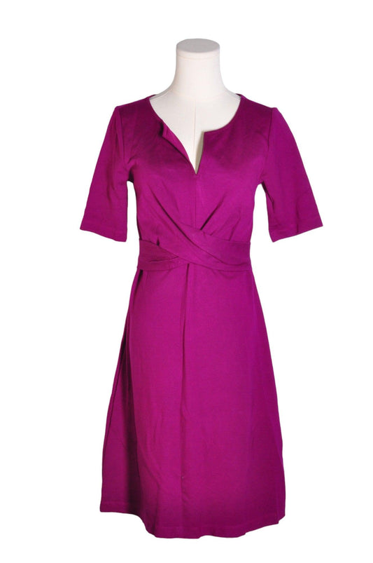 LARK & RO Women Wrap Dresses Regular fit in Purple - 8 - Velora