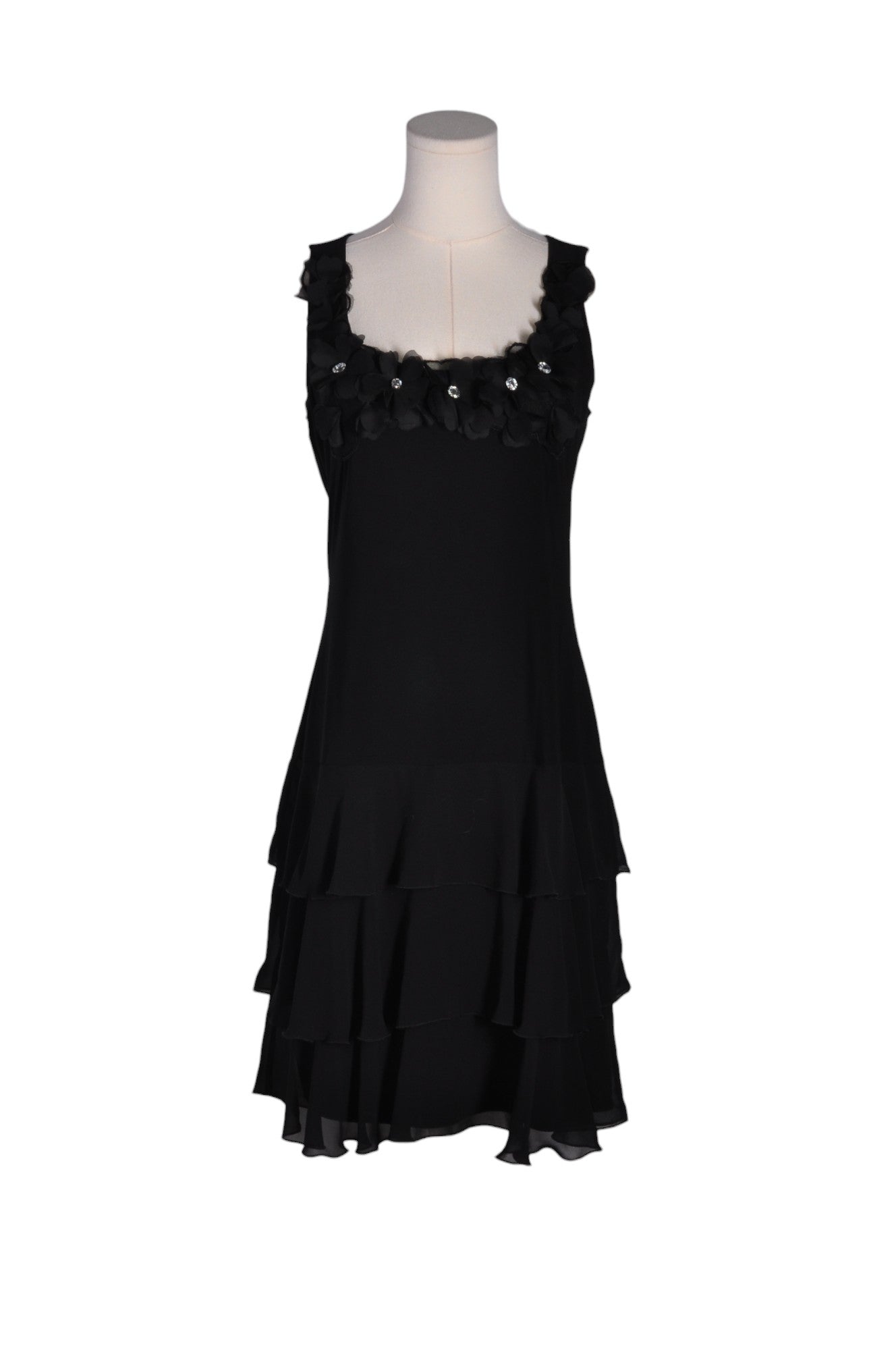 NUEVA Women Fit & Flare Dresses Regular fit in Black - 8 - Velora