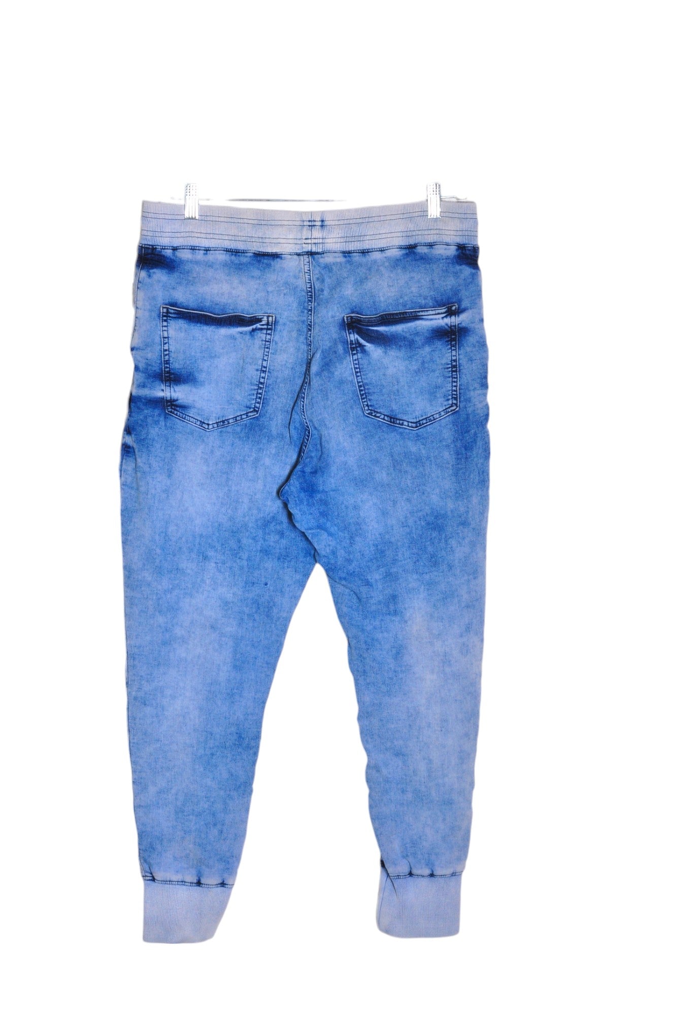 H&M Women Straight-Legged Jeans Regular fit in Blue - 14 - Velora