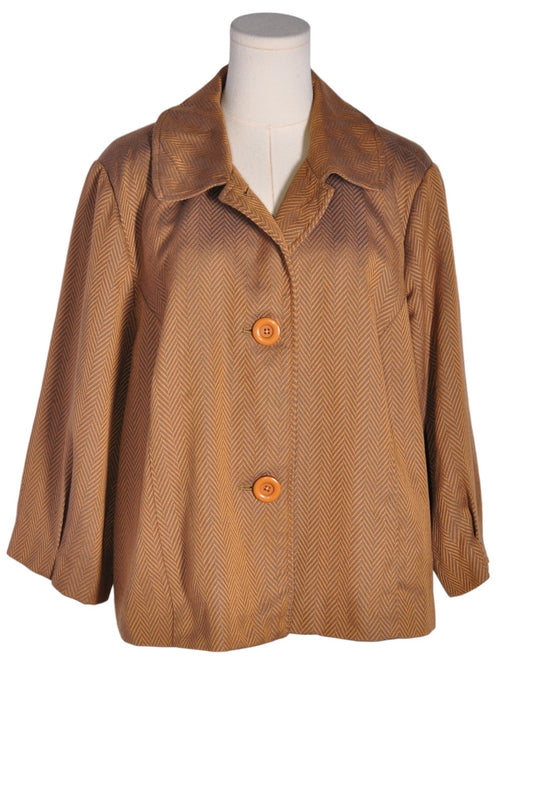 STUDIO WORKS Women Coats Regular fit in Brown - 2X - Velora