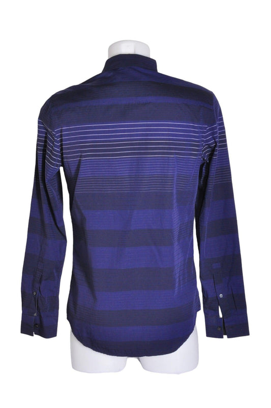 CALVIN KLEIN Men Button Down Tops Regular fit in Blue - S - Velora