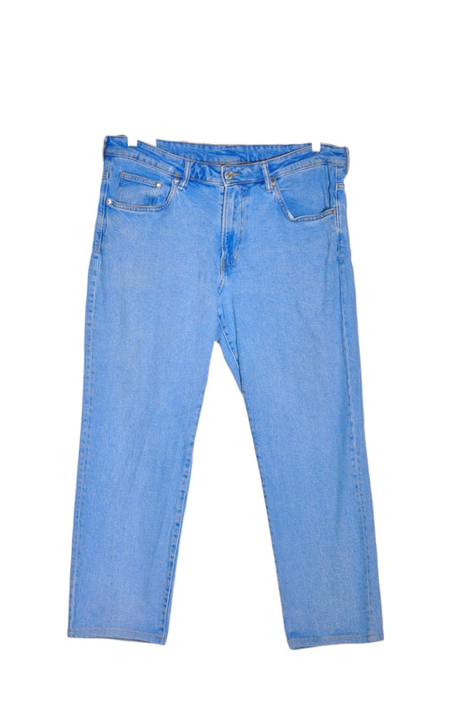 H&M Women Straight-Legged Jeans Regular fit in Blue - 36 - Velora