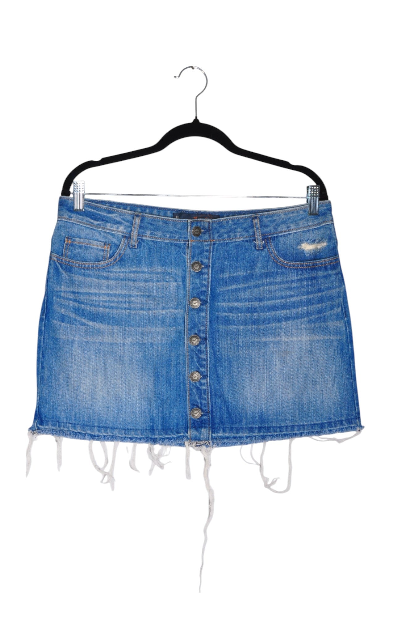 HOLLISTER Women Denim Skirts Regular fit in Blue - 30 - Velora