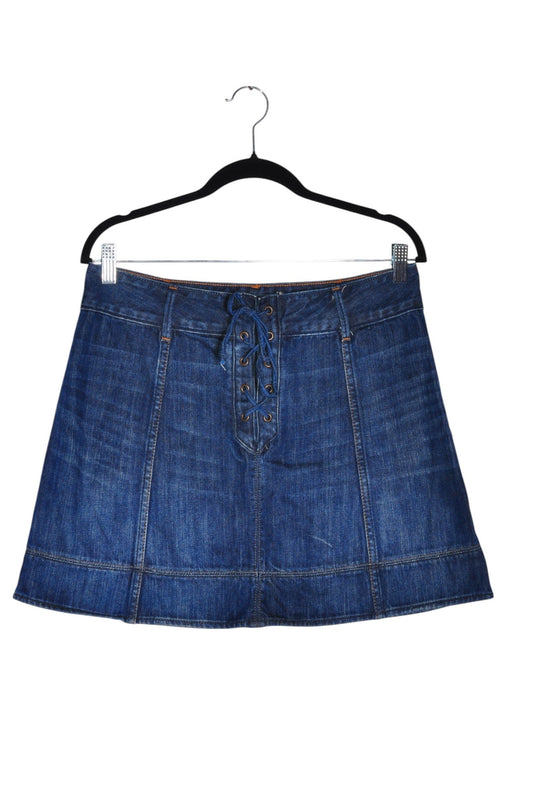 ABERCROMBIE & FITCH Women Denim Skirts Regular fit in Blue - 10 - Velora
