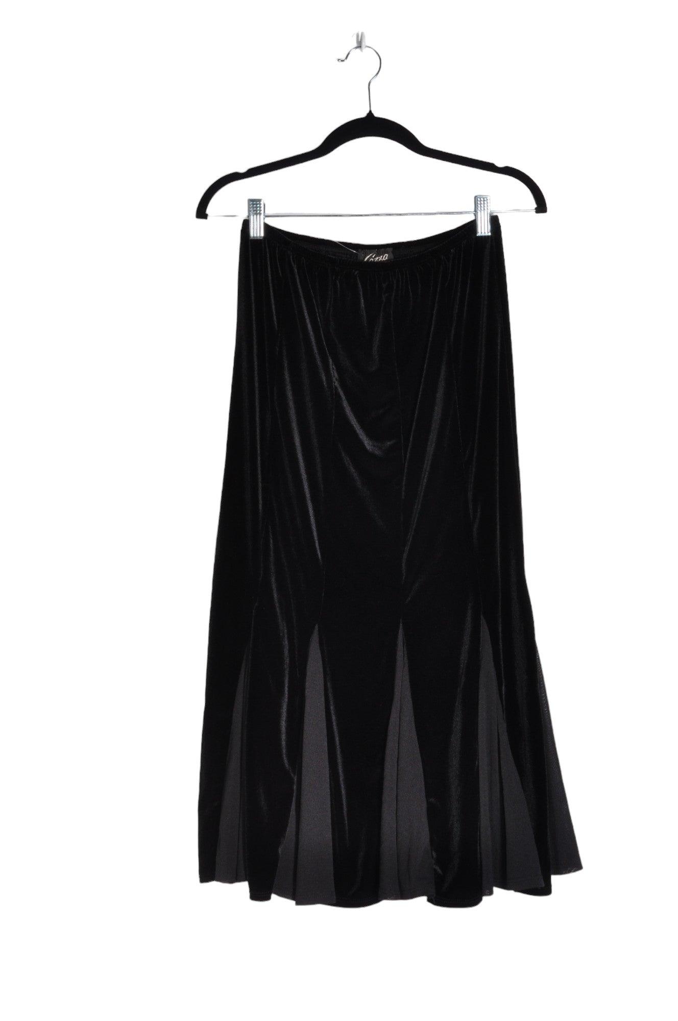 CAZZA Women A-Line Skirts Regular fit in Black - 4 - Velora