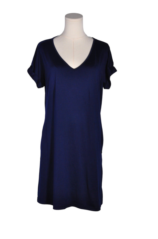 EKOUAER Women Shirt Dresses Regular fit in Blue - M - Velora