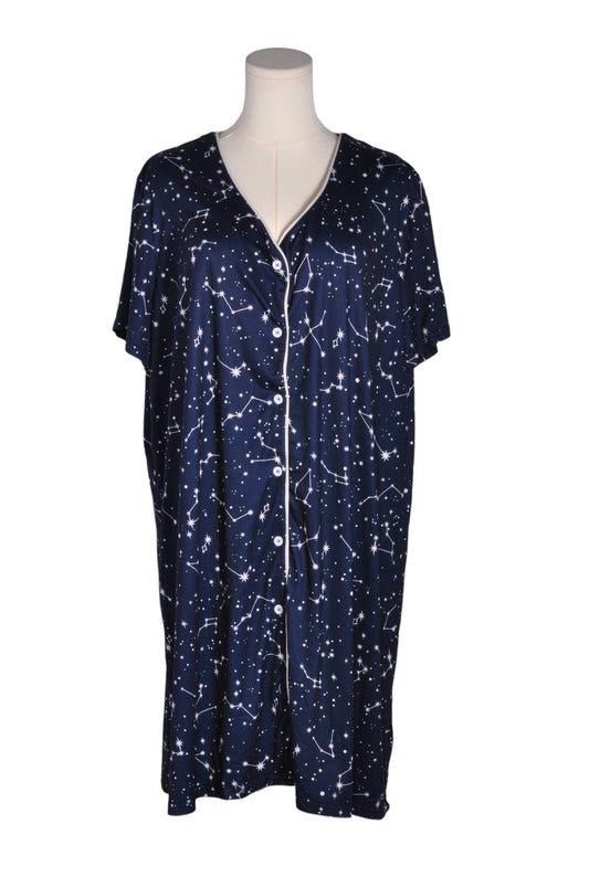 EKOUAER Women Night Wear Regular fit in Blue - XXL - Velora