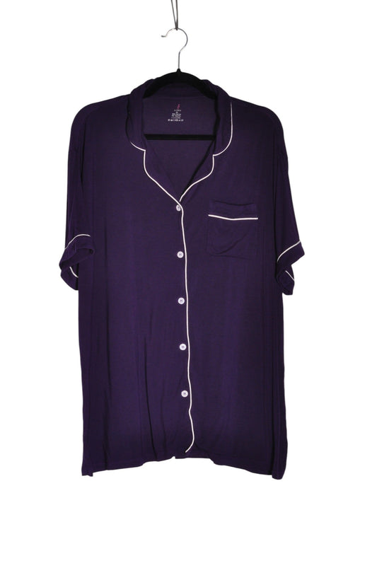 SIORO Women Night Wear Regular fit in Purple - XL - Velora