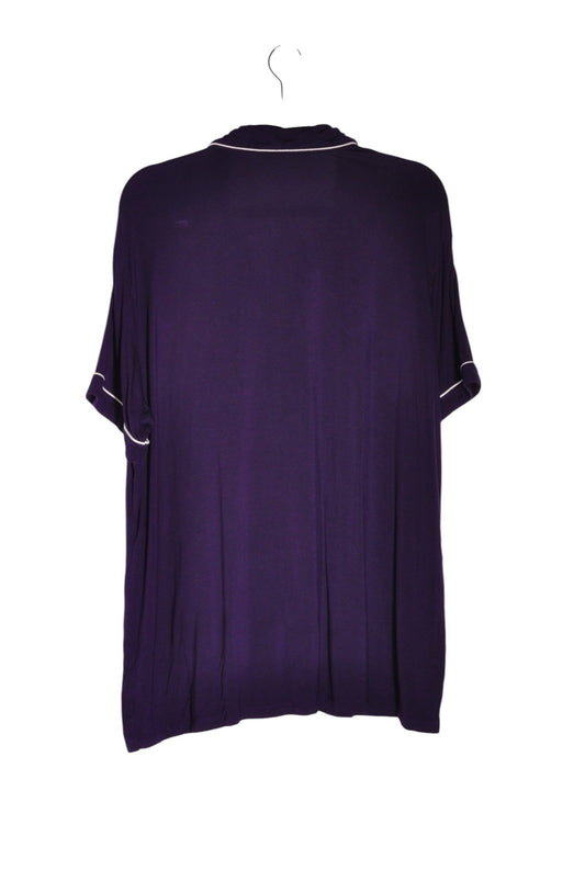 SIORO Women Night Wear Regular fit in Purple - XL - Velora