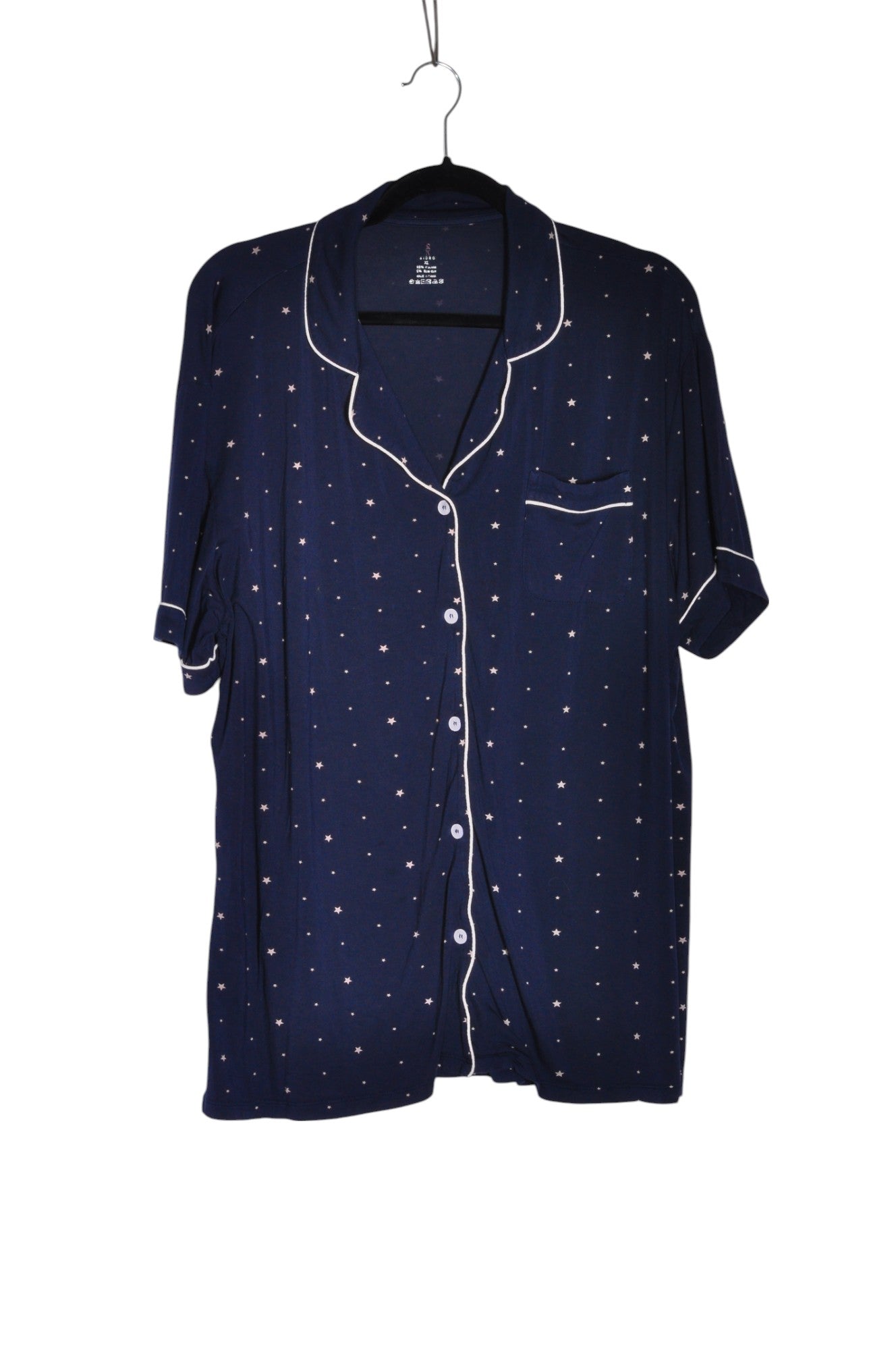 SIORO Women Night Wear Regular fit in Blue - XL - Velora