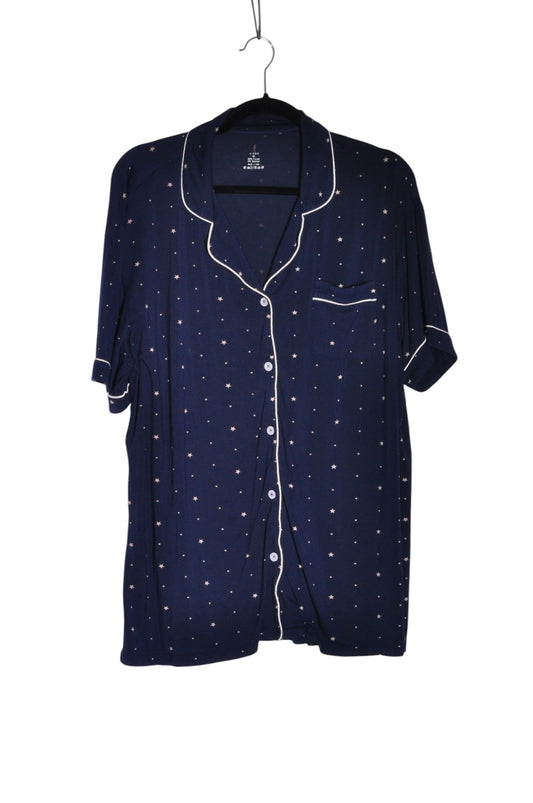 SIORO Women Night Wear Regular fit in Blue - XL - Velora